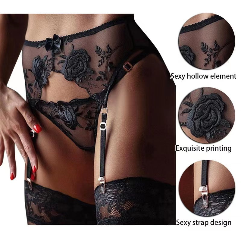 Women Plus Size Extreme Sexy Lace Garter Belts